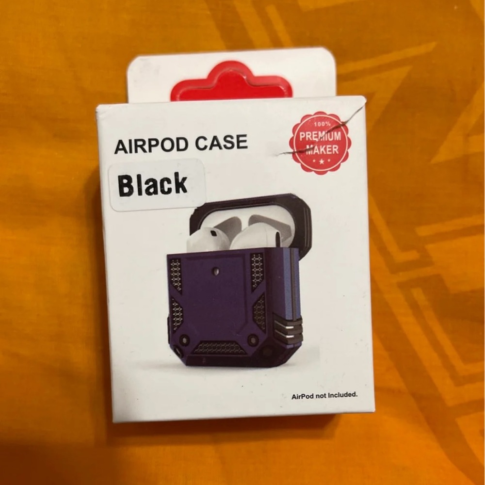 Black AirPods case never used. Still in box